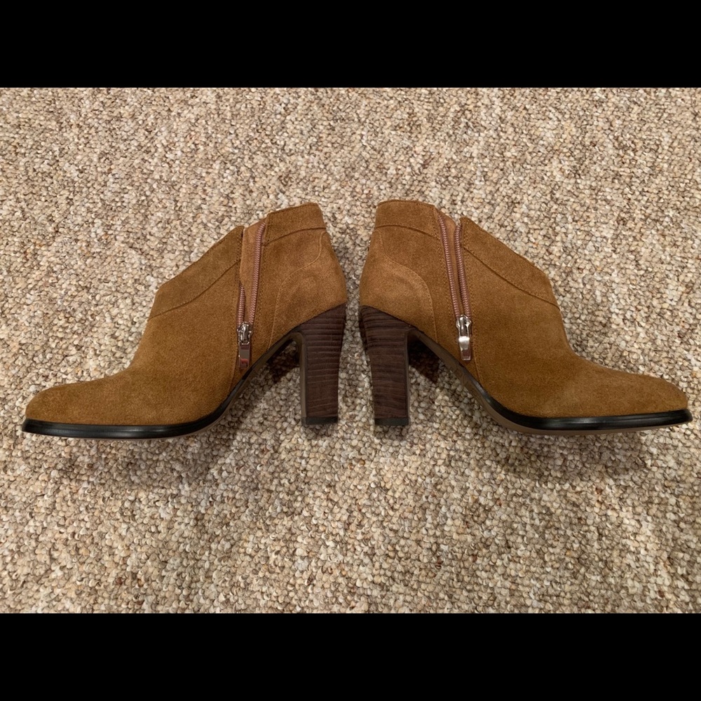Woman’s brown heals